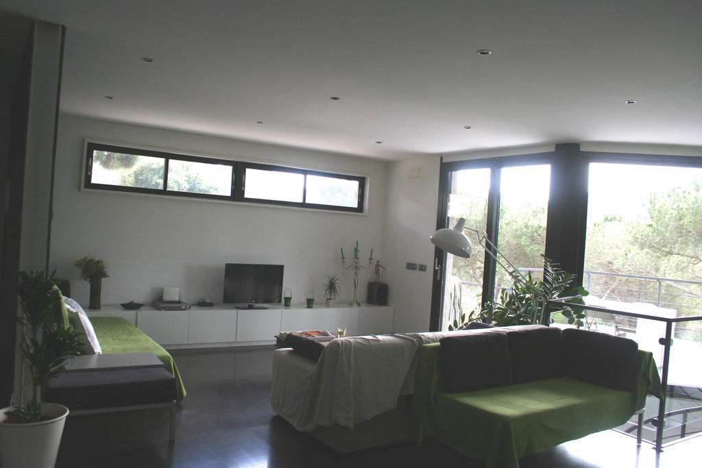 Casa Ceca De La Playa Y Barcelona, Con Piscina Climatizada Y Jacuzzi Villa Vallromanes Kamer foto
