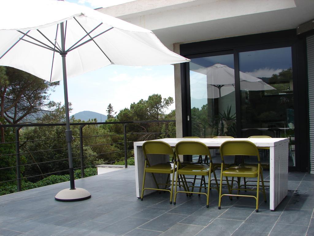 Casa Ceca De La Playa Y Barcelona, Con Piscina Climatizada Y Jacuzzi Villa Vallromanes Kamer foto